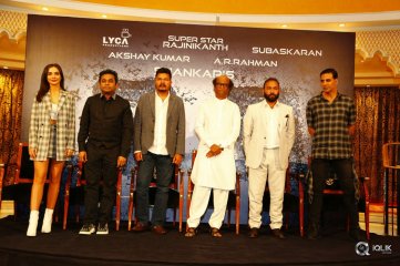 Robo 2 0 Movie Team At Dubai